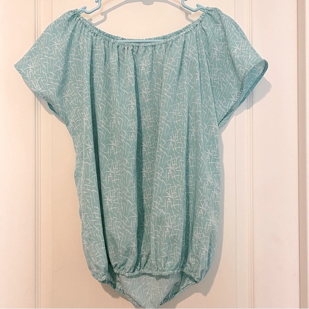 Cynthia Steffe Seafoam Blouse